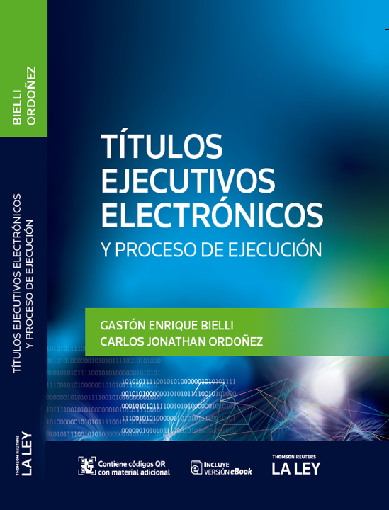 Portada de Títulos ejecutivos electrónicos y proceso de ejecución · Edición 2021